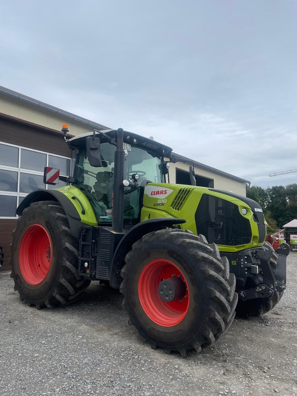 Traktor tip CLAAS Axion 870 CMATIC, Gebrauchtmaschine in Oberscheinfeld (Poză 1)