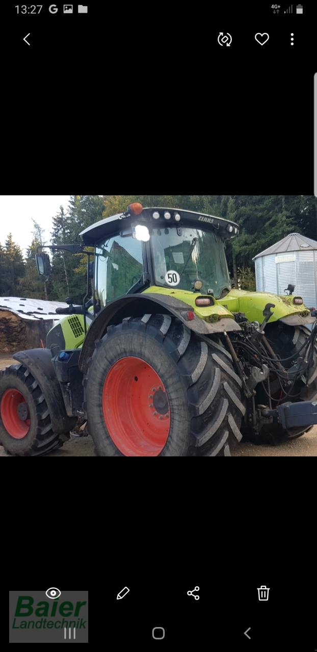 Traktor типа CLAAS AXION 870, Gebrauchtmaschine в OBERNDORF-HOCHMOESSINGEN (Фотография 3)