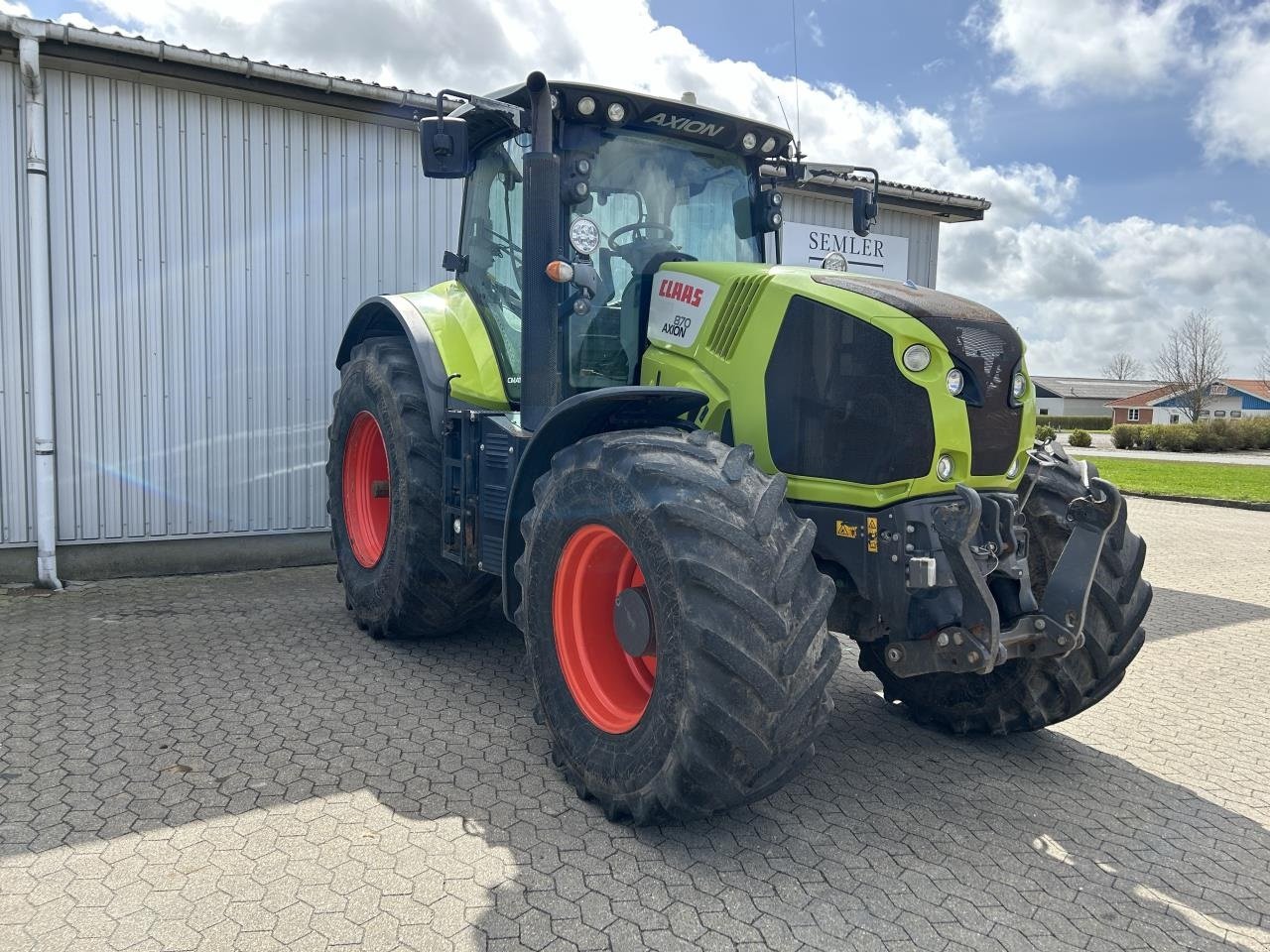 Traktor typu CLAAS AXION 870, Gebrauchtmaschine w Bramming (Zdjęcie 8)