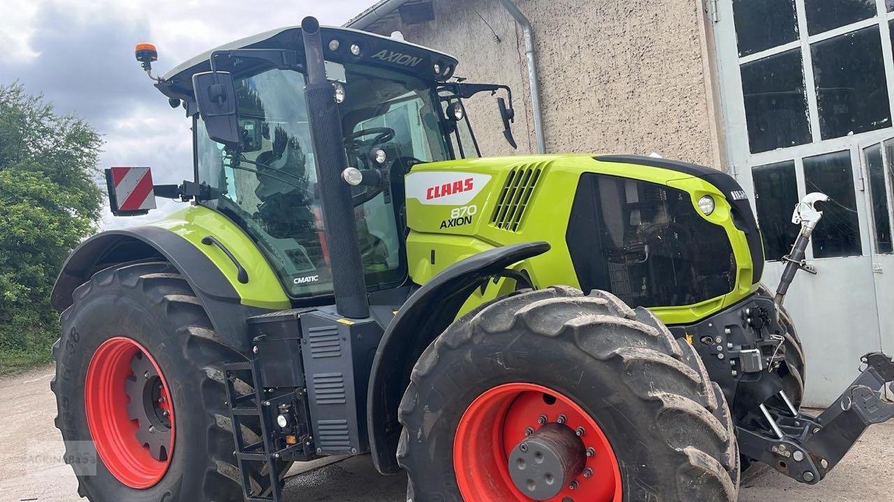 Traktor типа CLAAS Axion 870, Gebrauchtmaschine в Prenzlau (Фотография 2)