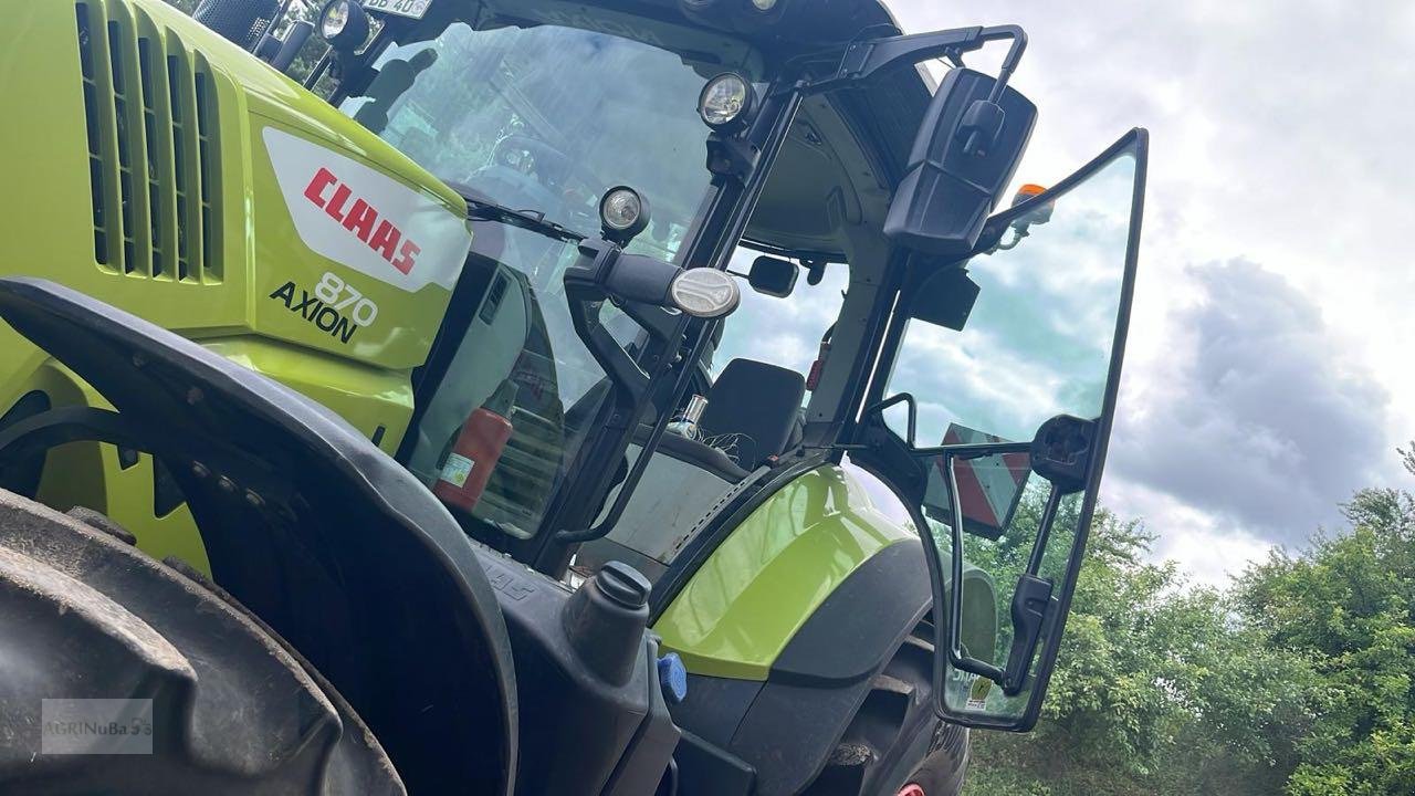 Traktor типа CLAAS Axion 870, Gebrauchtmaschine в Prenzlau (Фотография 4)