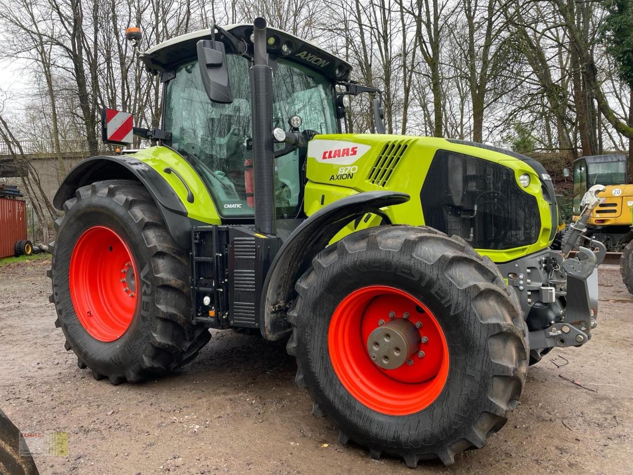 Traktor typu CLAAS Axion 870, Gebrauchtmaschine w Reinheim (Zdjęcie 4)