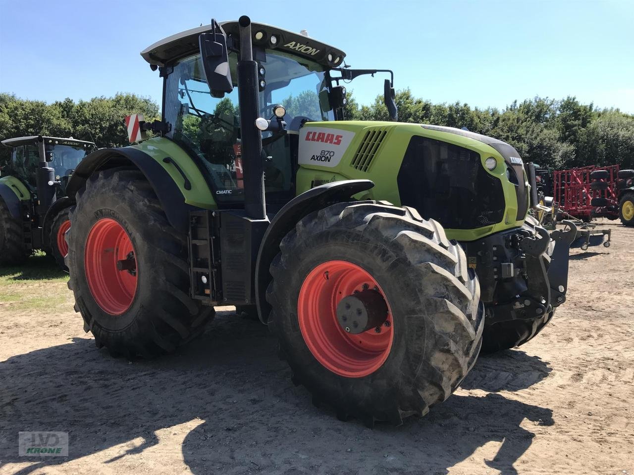 Traktor van het type CLAAS Axion 870, Gebrauchtmaschine in Alt-Mölln (Foto 2)