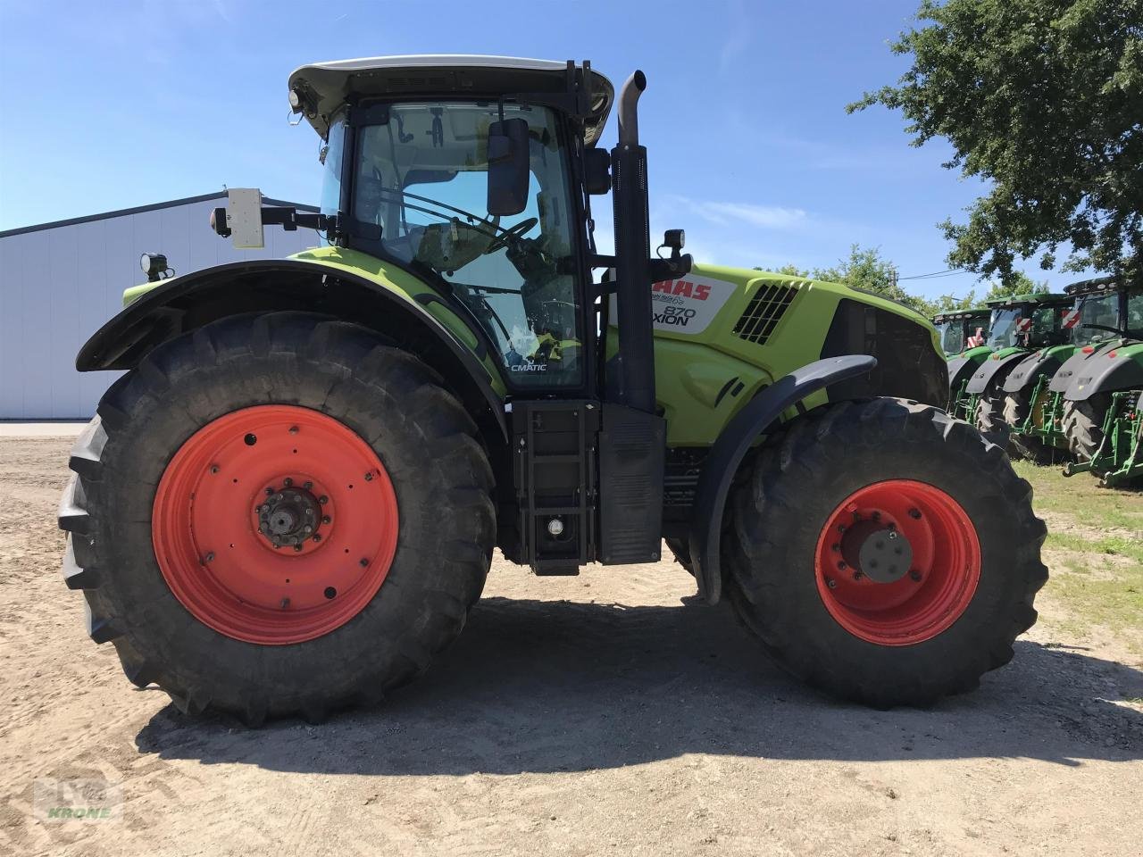 Traktor des Typs CLAAS Axion 870, Gebrauchtmaschine in Alt-Mölln (Bild 2)