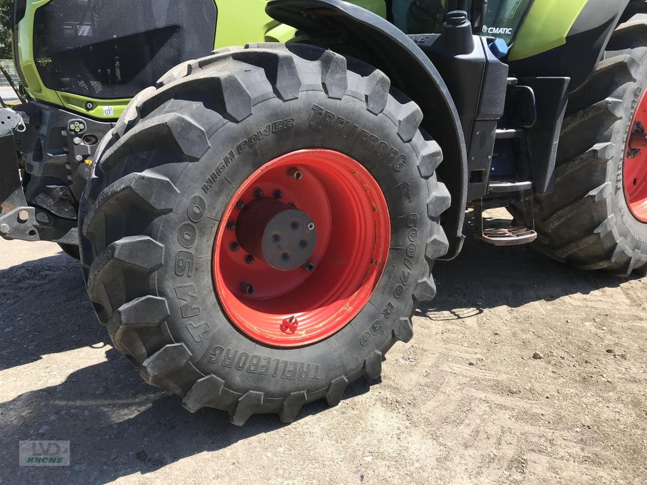 Traktor van het type CLAAS Axion 870, Gebrauchtmaschine in Spelle (Foto 10)