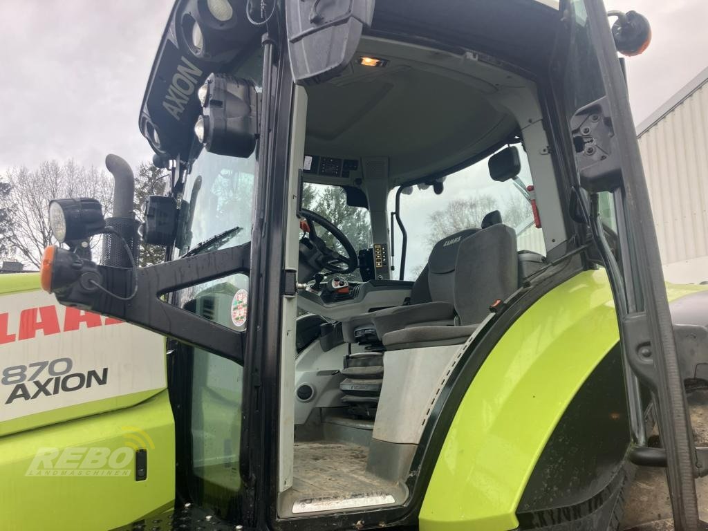 Traktor Türe ait CLAAS Axion 870, Gebrauchtmaschine içinde Albersdorf (resim 13)