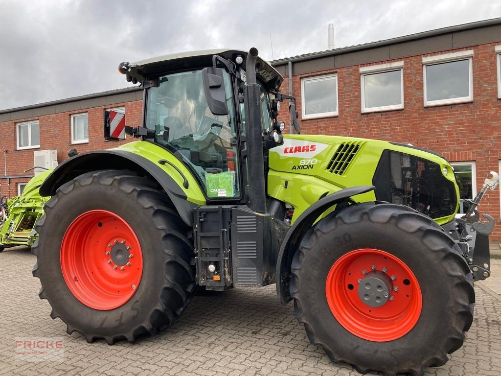 Traktor Türe ait CLAAS Axion 870, Gebrauchtmaschine içinde Bockel - Gyhum (resim 2)