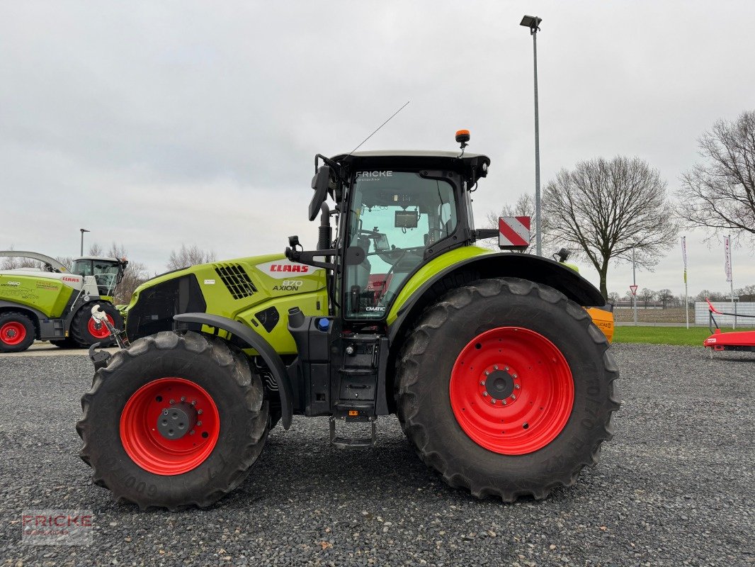 Traktor Türe ait CLAAS Axion 870, Gebrauchtmaschine içinde Bockel - Gyhum (resim 9)