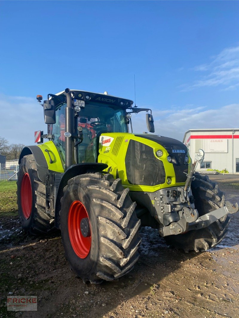 Traktor typu CLAAS Axion 870, Neumaschine v Steimbke (Obrázok 1)