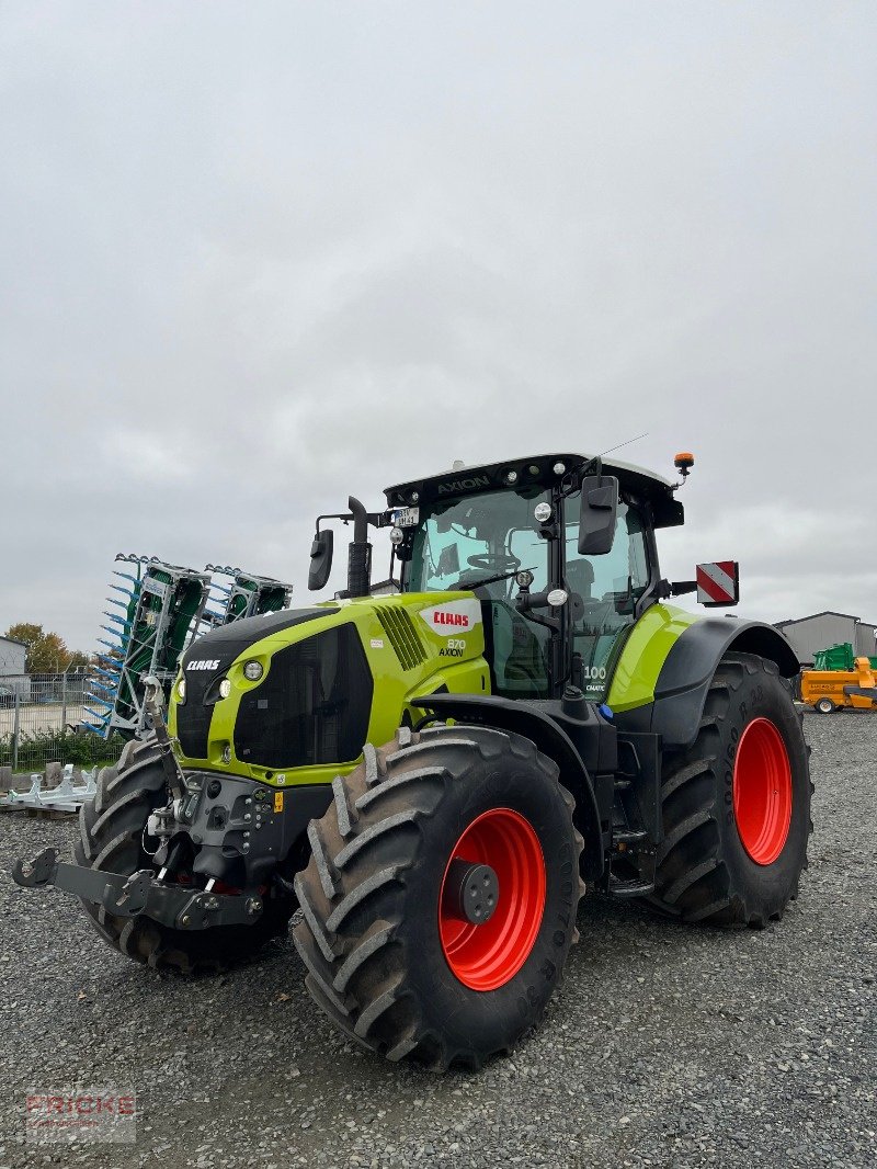 Traktor Türe ait CLAAS Axion 870, Neumaschine içinde Heeslingen (resim 1)