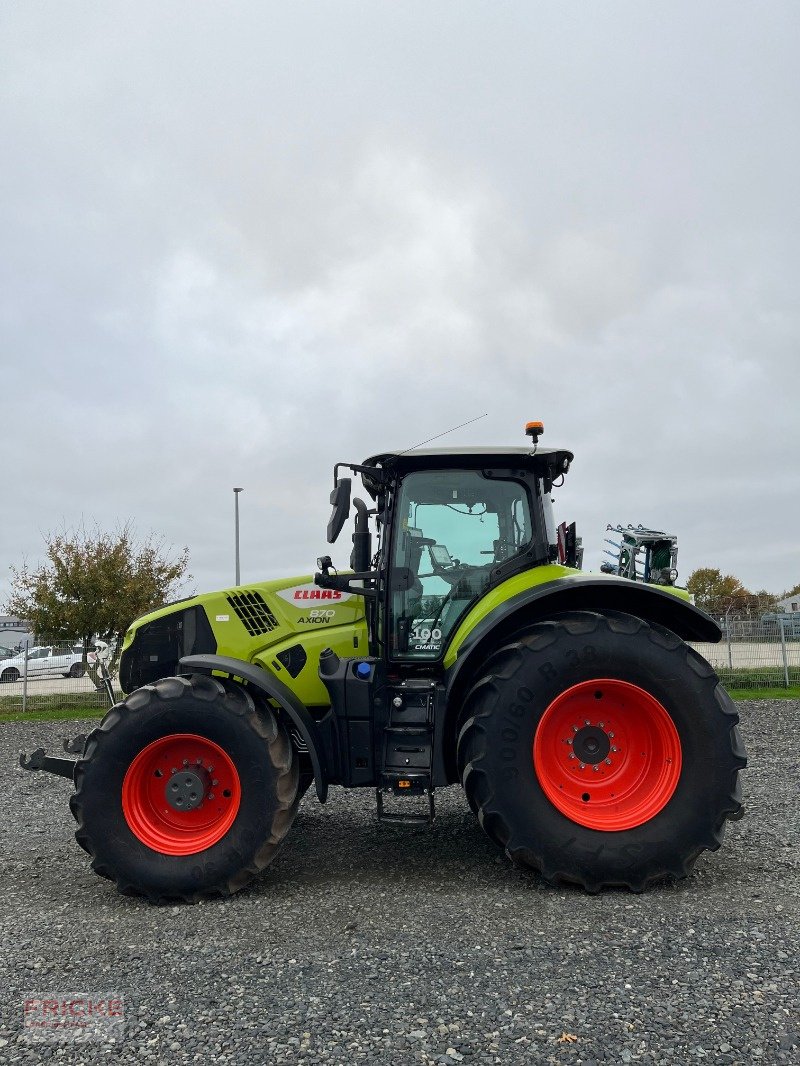 Traktor Türe ait CLAAS Axion 870, Neumaschine içinde Heeslingen (resim 9)