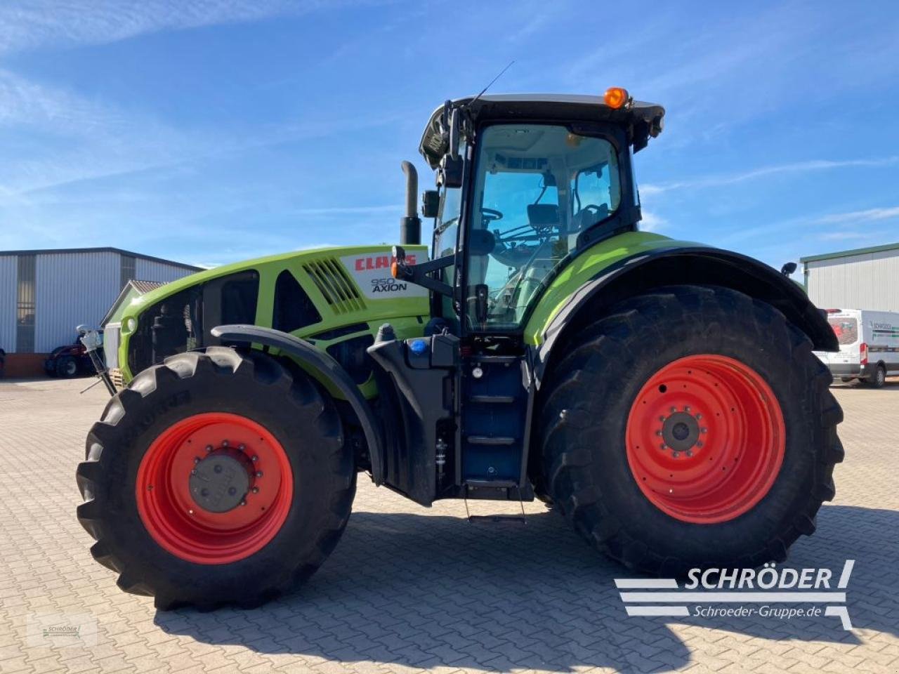 Traktor des Typs CLAAS AXION 920 CMATIC + RTK, Gebrauchtmaschine in Twistringen (Bild 3)