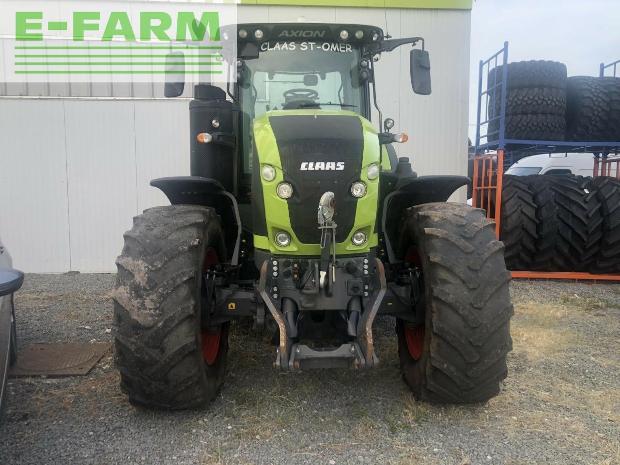 Traktor del tipo CLAAS axion 920, Gebrauchtmaschine en BLENDECQUES (Imagen 5)