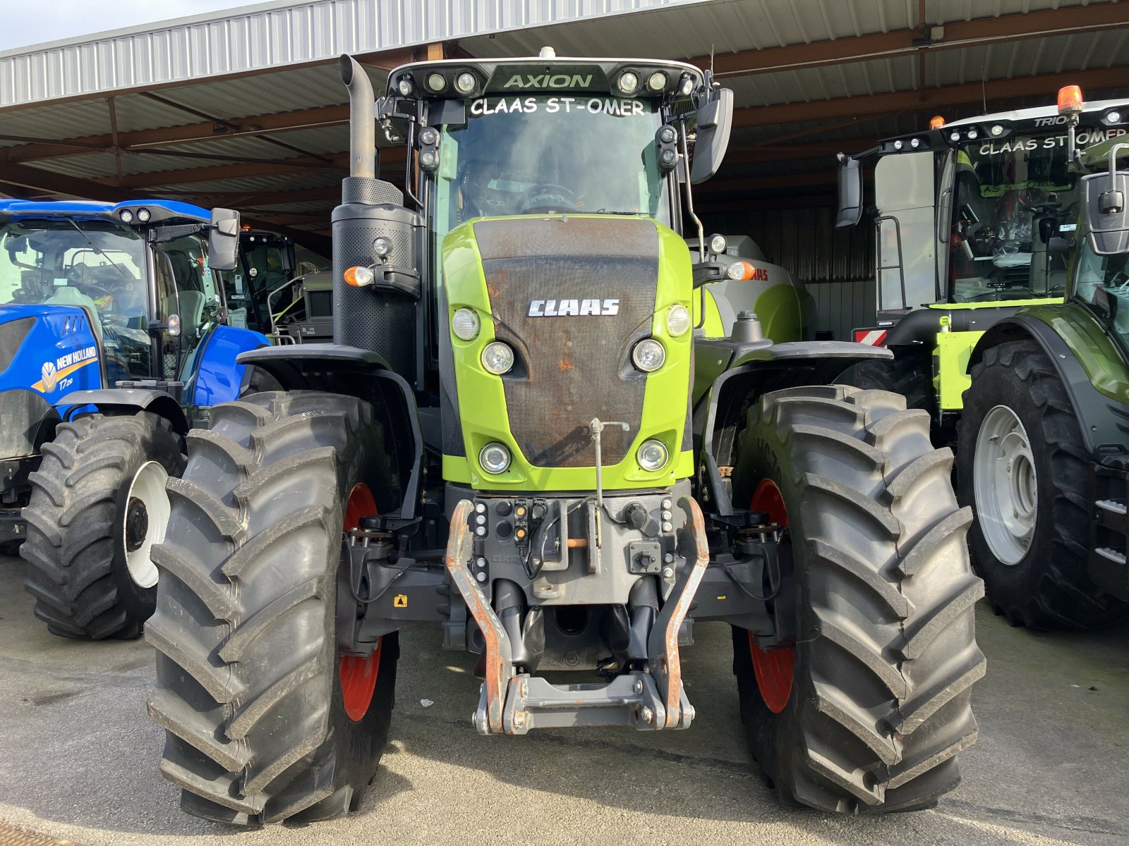 Traktor Türe ait CLAAS AXION 920, Gebrauchtmaschine içinde BLENDECQUES (resim 3)