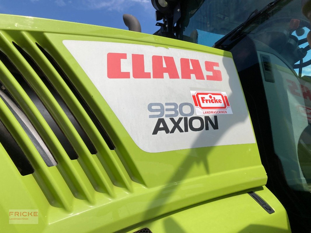 Traktor του τύπου CLAAS Axion 930 Cebis, Gebrauchtmaschine σε Bockel - Gyhum (Φωτογραφία 3)