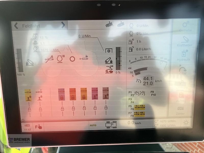 Traktor typu CLAAS AXION 930 CMATIC mit Maxi Care & Trimble GFX 750 & RTK, Gebrauchtmaschine w Asendorf (Zdjęcie 31)