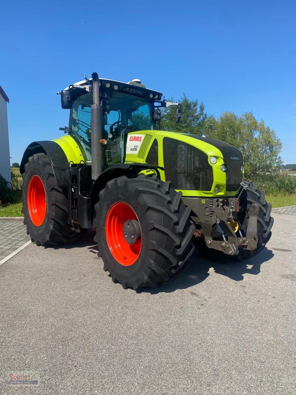 Traktor of the type CLAAS Axion 930, FZW, GPS S10, 354PS,, Gebrauchtmaschine in Schierling (Picture 5)