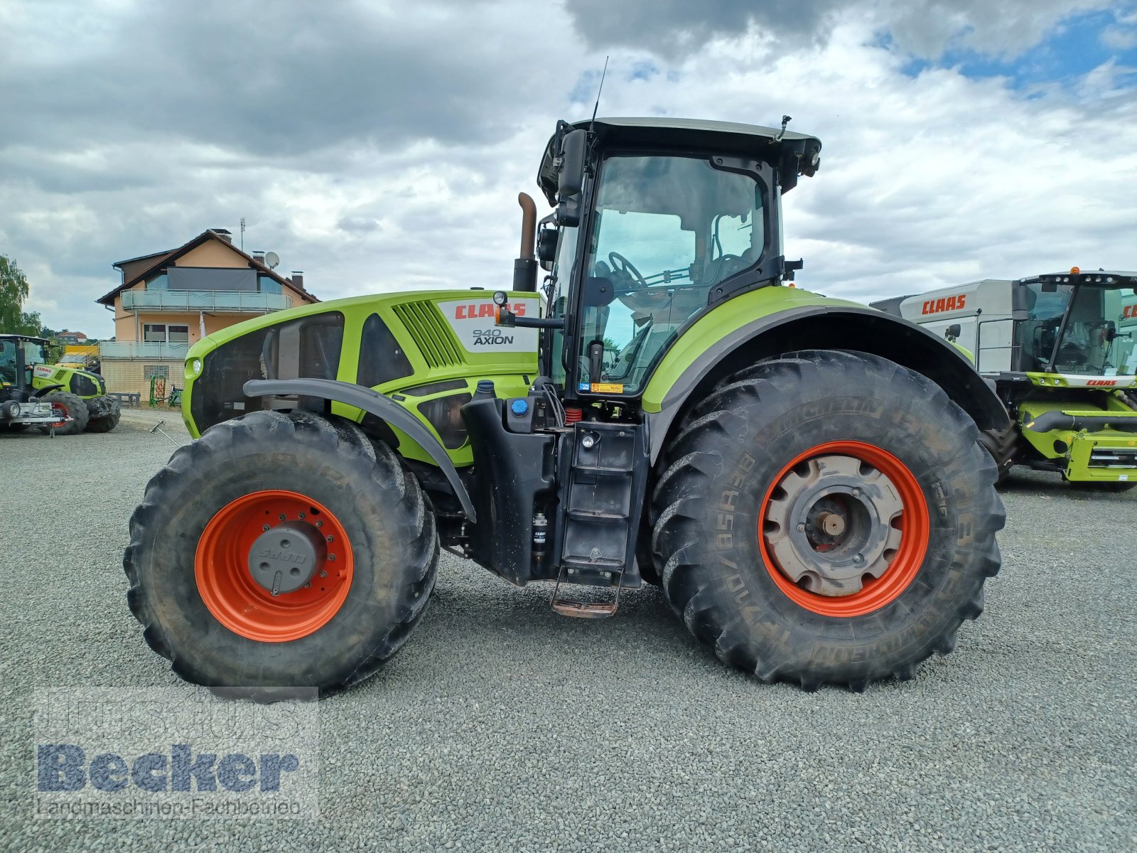 Traktor Türe ait CLAAS Axion 940, Gebrauchtmaschine içinde Weimar-Niederwalgern (resim 3)