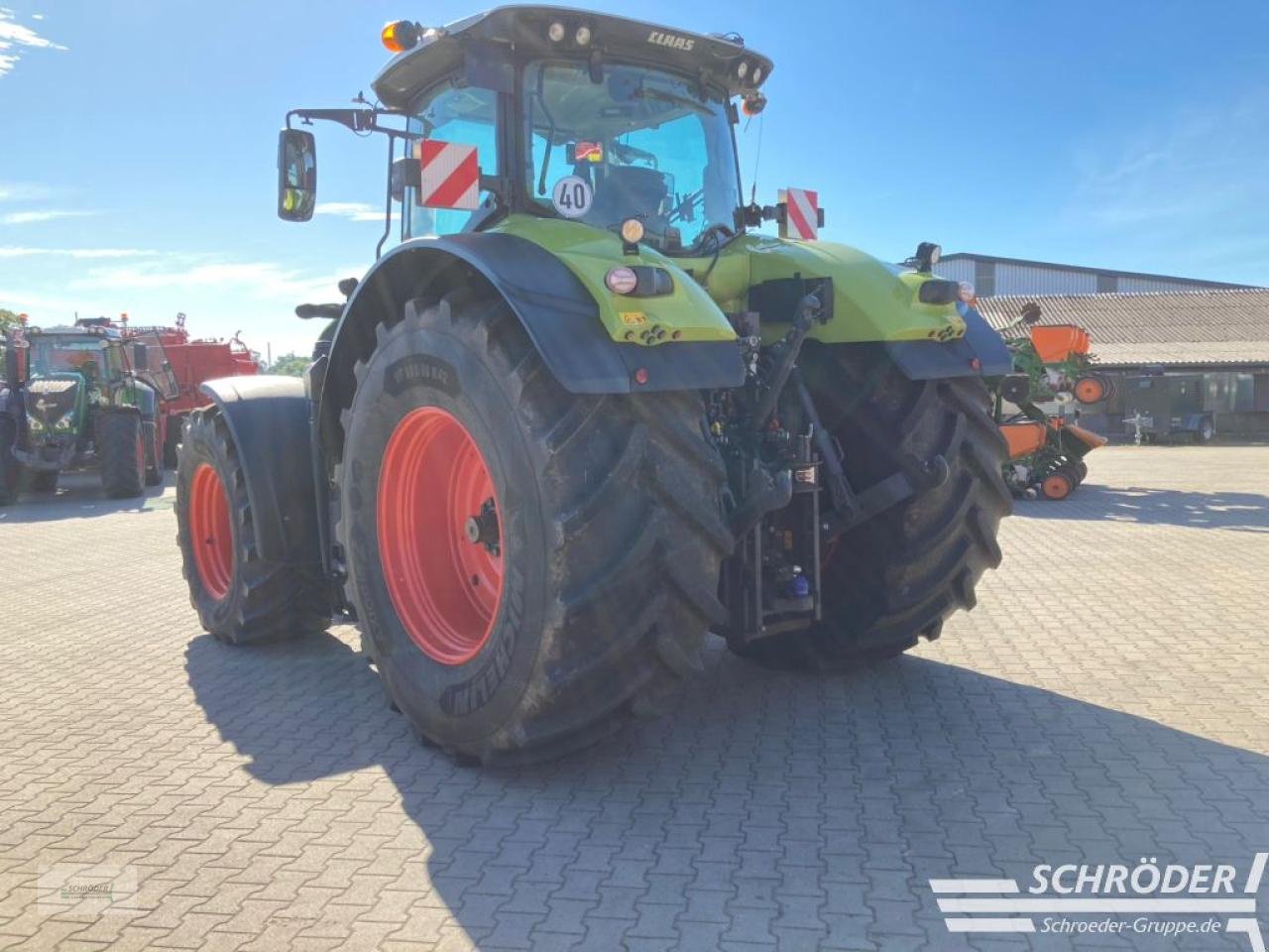 Traktor Türe ait CLAAS AXION 960 CMATIC + MAXICARE +  RTK, Gebrauchtmaschine içinde Twistringen (resim 4)