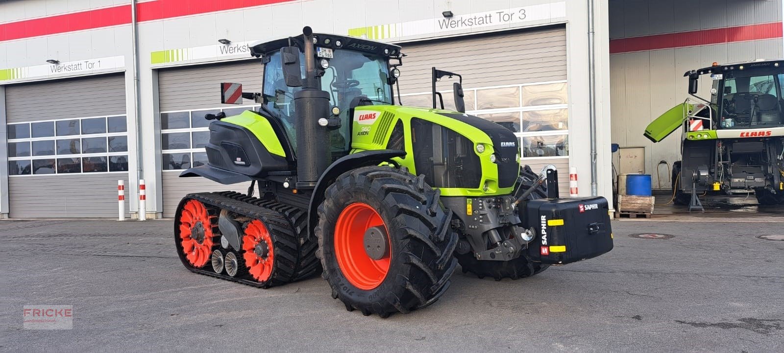 Traktor des Typs CLAAS Axion 960 Terra Trac, Gebrauchtmaschine in Bockel - Gyhum (Bild 2)