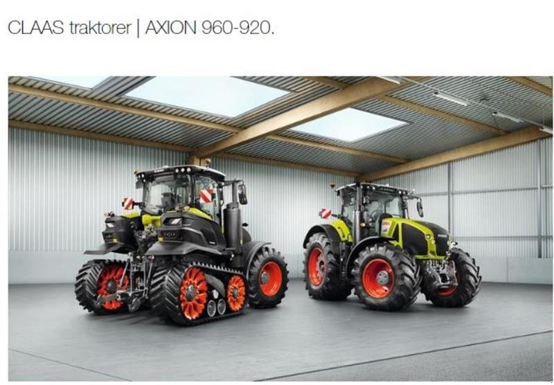 Traktor του τύπου CLAAS AXION 960 TT CMATIC CEBIS, Gebrauchtmaschine σε Brønderslev (Φωτογραφία 1)