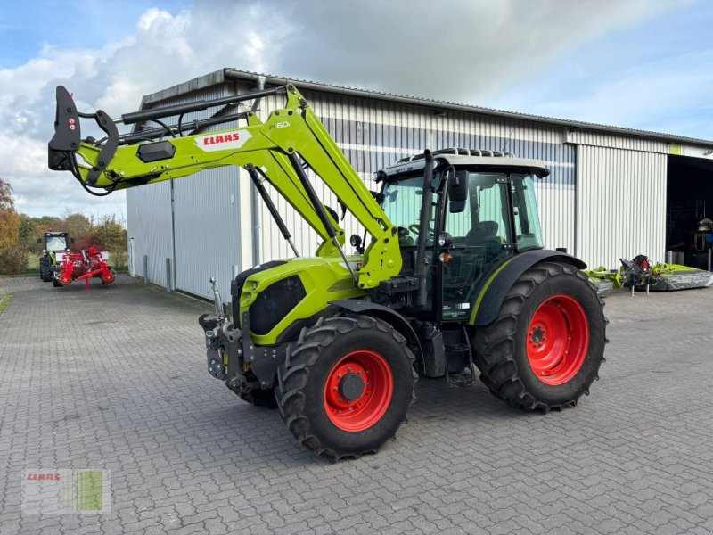 Traktor des Typs CLAAS Axos 240 Advanced mit Frontlader, Gebrauchtmaschine in Risum-Lindholm