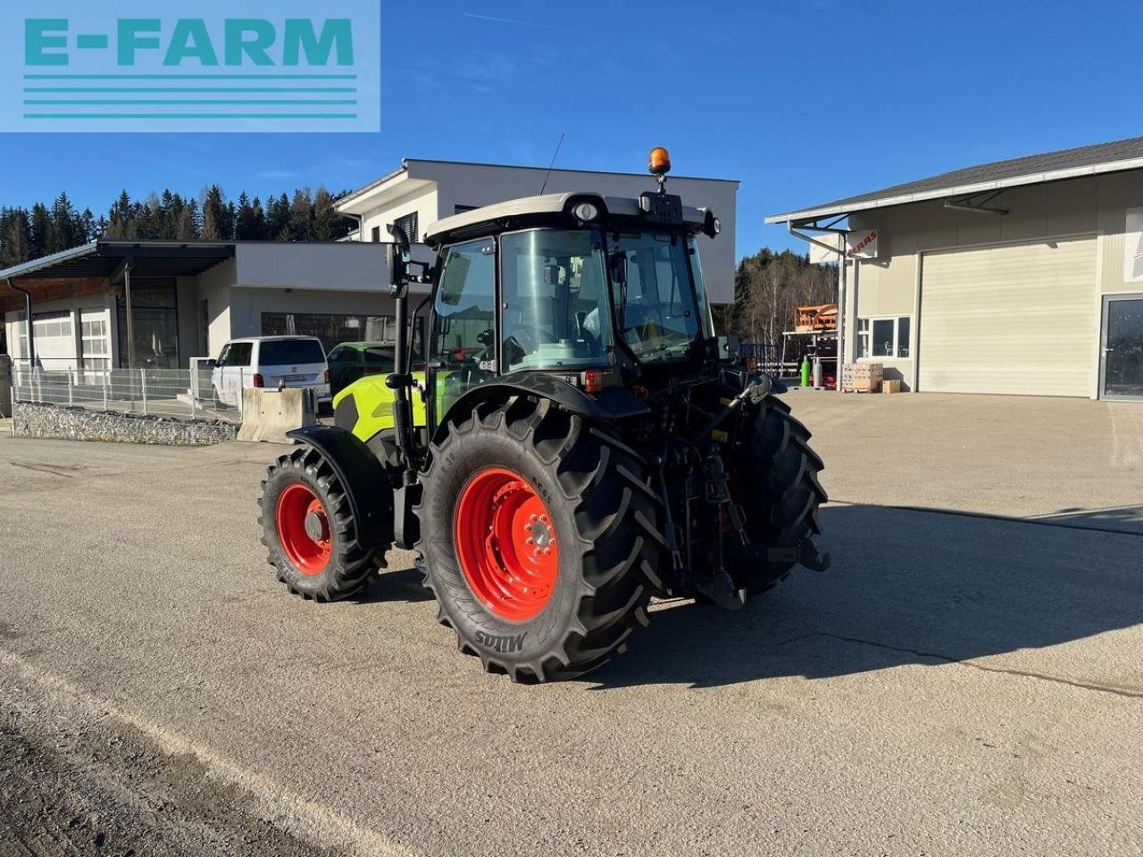 Traktor van het type CLAAS axos 240, Gebrauchtmaschine in MÜHLEN (Foto 8)