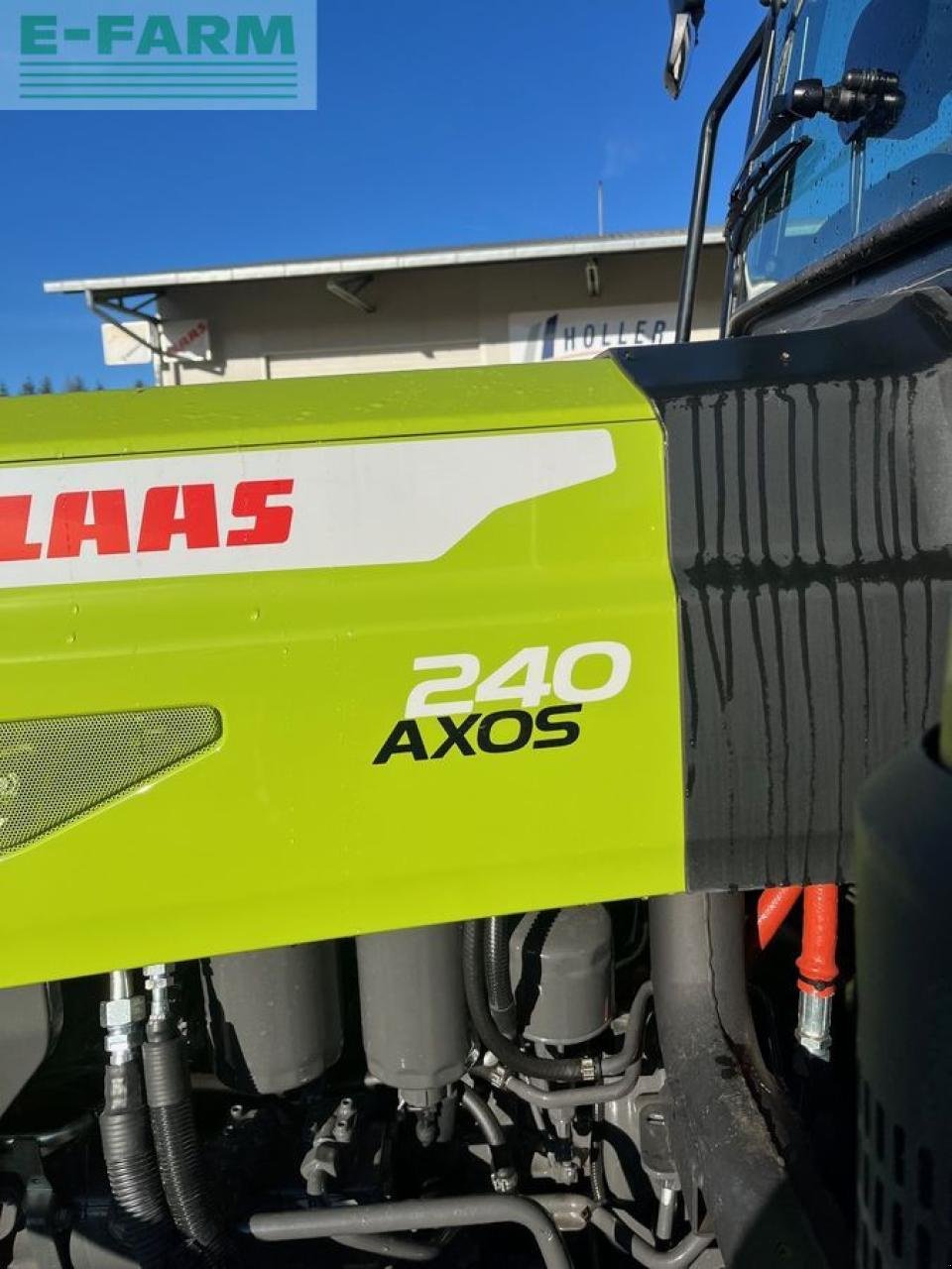 Traktor des Typs CLAAS axos 240, Gebrauchtmaschine in MÜHLEN (Bild 12)