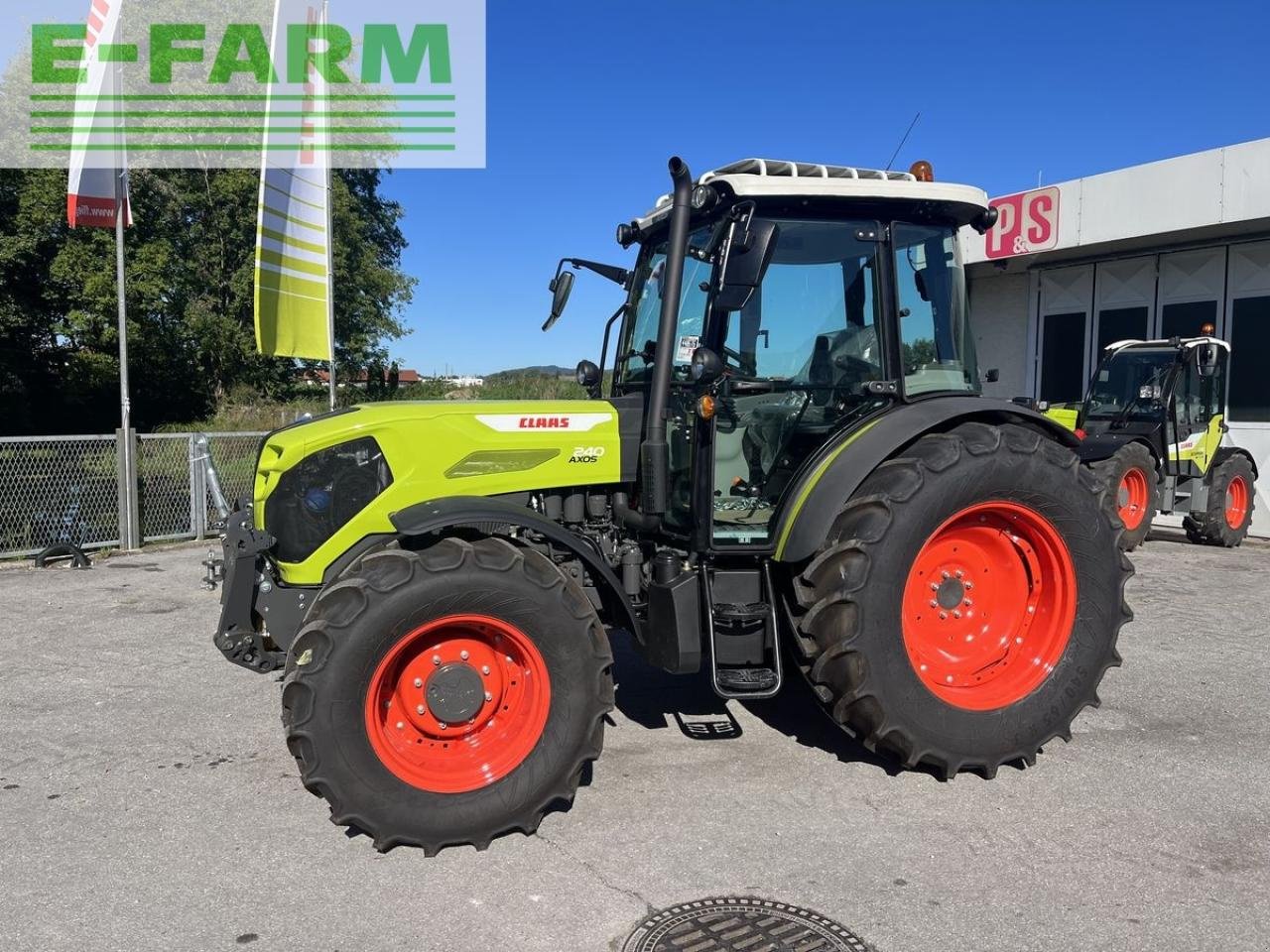 Traktor des Typs CLAAS axos 240, Gebrauchtmaschine in ELIXHAUSEN (Bild 2)