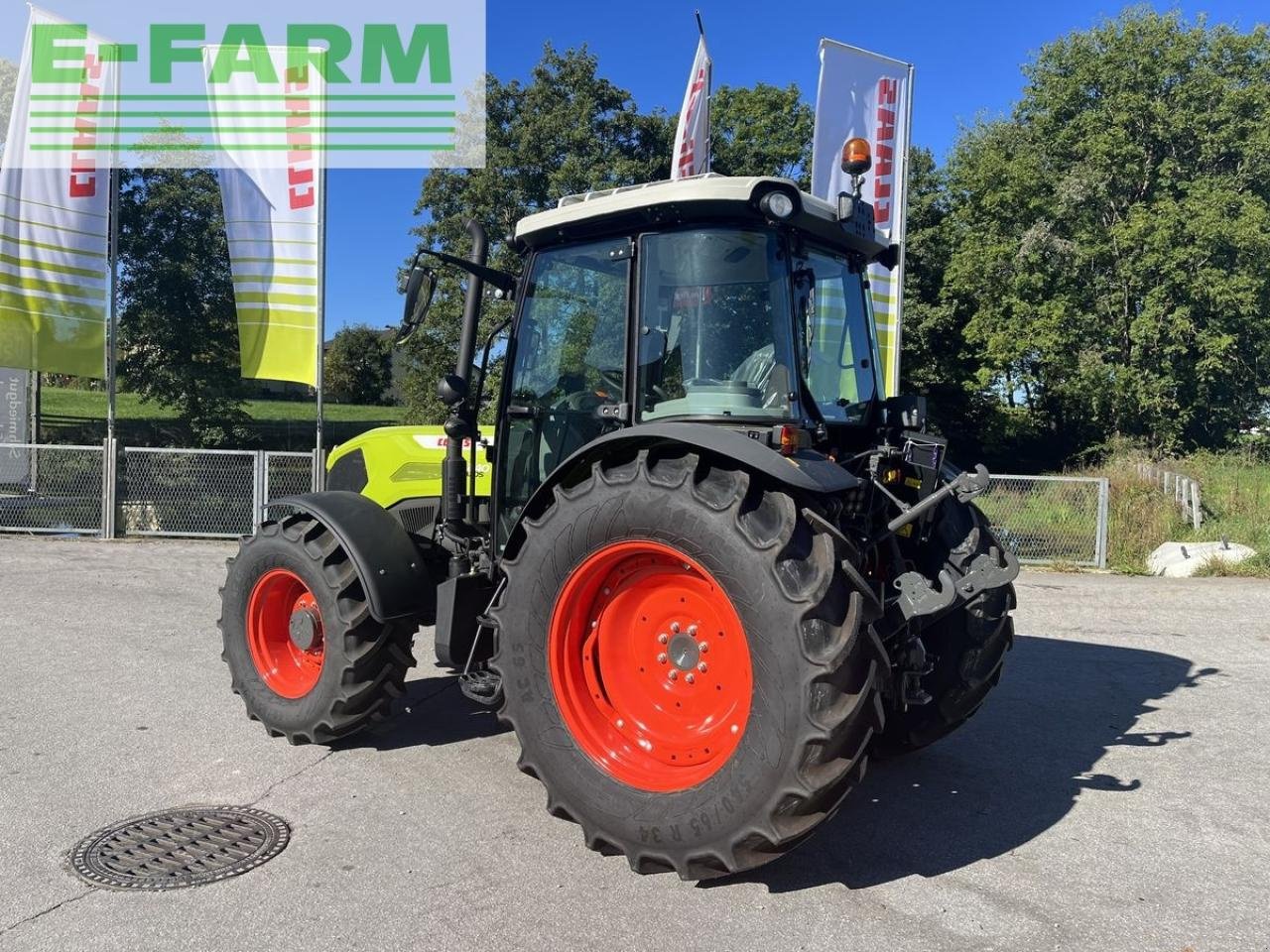 Traktor des Typs CLAAS axos 240, Gebrauchtmaschine in ELIXHAUSEN (Bild 24)