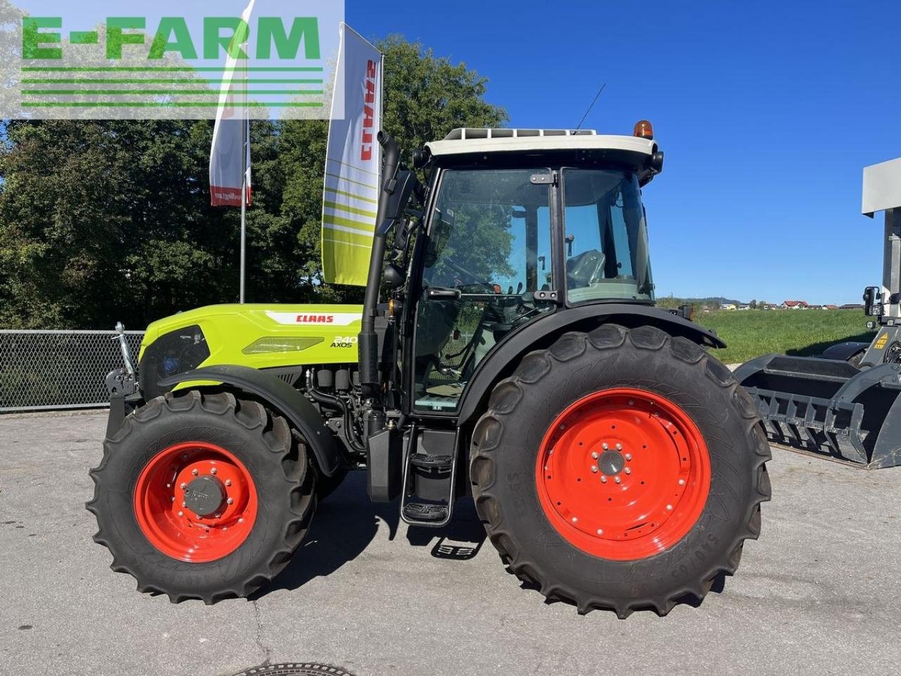 Traktor typu CLAAS axos 240, Gebrauchtmaschine w ELIXHAUSEN (Zdjęcie 25)