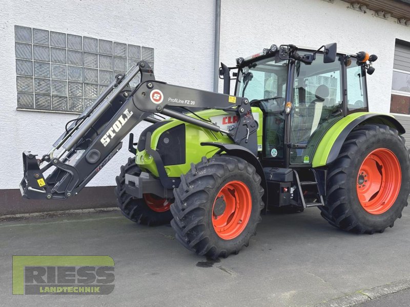 Traktor typu CLAAS AXOS 310 C STOLL Profline FZ 20, Gebrauchtmaschine v Homberg (Ohm) - Maulbach