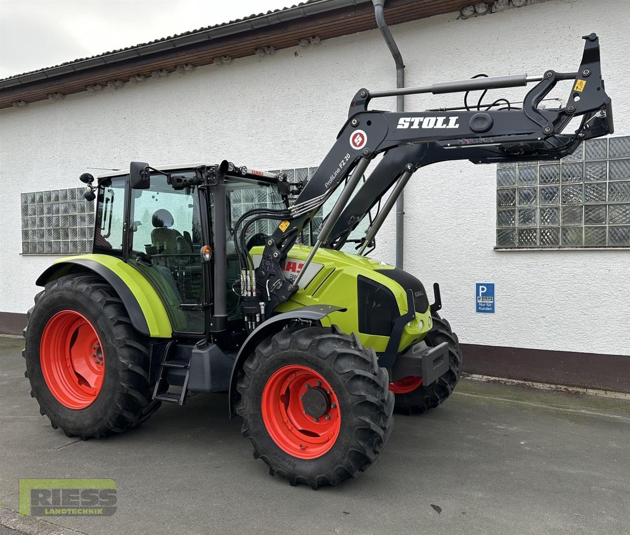 Traktor a típus CLAAS AXOS 310 C STOLL Profline FZ 20, Gebrauchtmaschine ekkor: Homberg (Ohm) - Maulbach (Kép 20)