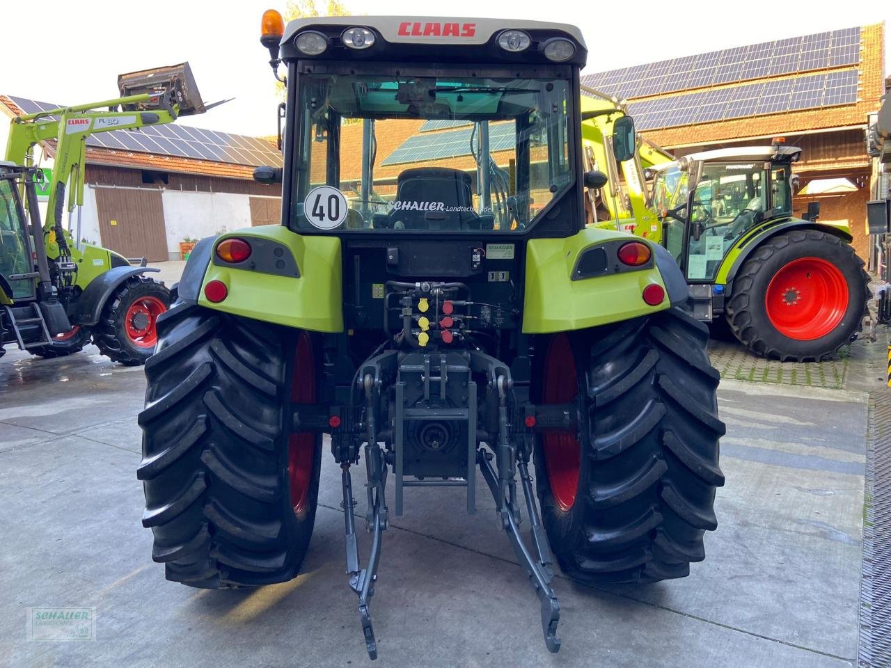 Traktor des Typs CLAAS Axos 320 CX m. Stoll FL, Klima, Gebrauchtmaschine in Geiselhöring (Bild 7)