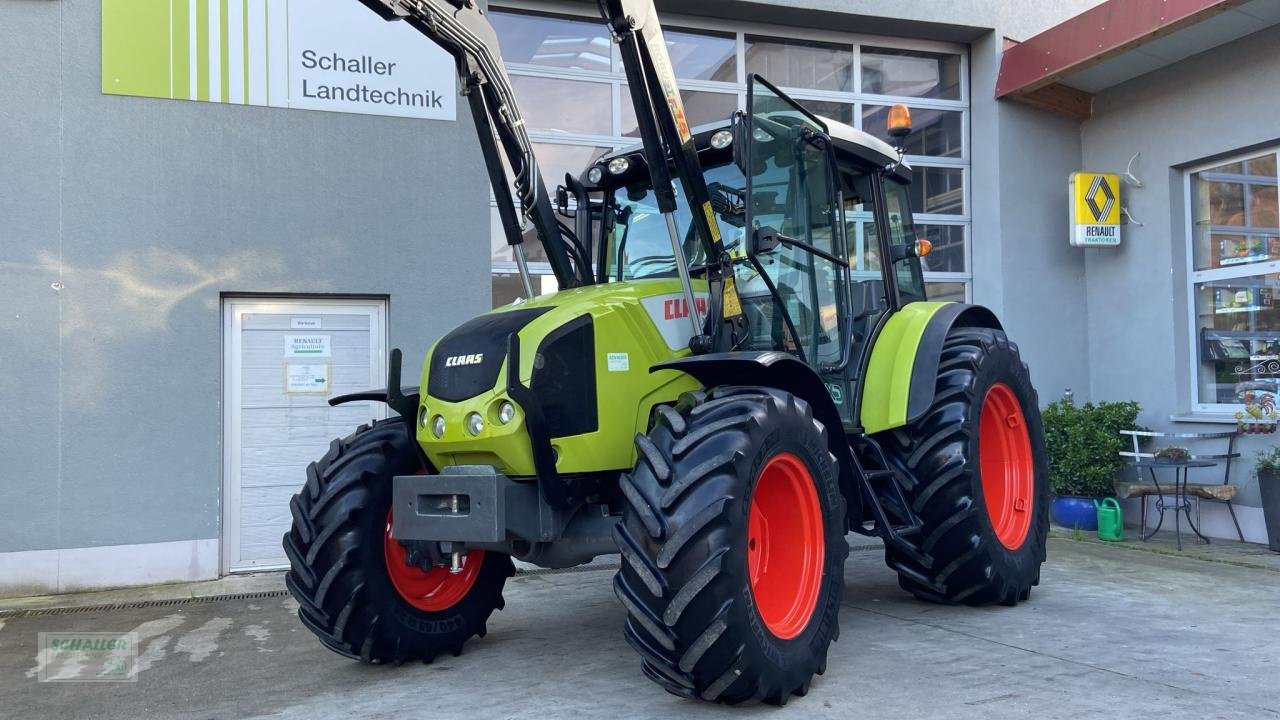 Traktor Türe ait CLAAS Axos 320 CX m. Stoll FL, Klima, Gebrauchtmaschine içinde Geiselhöring (resim 14)