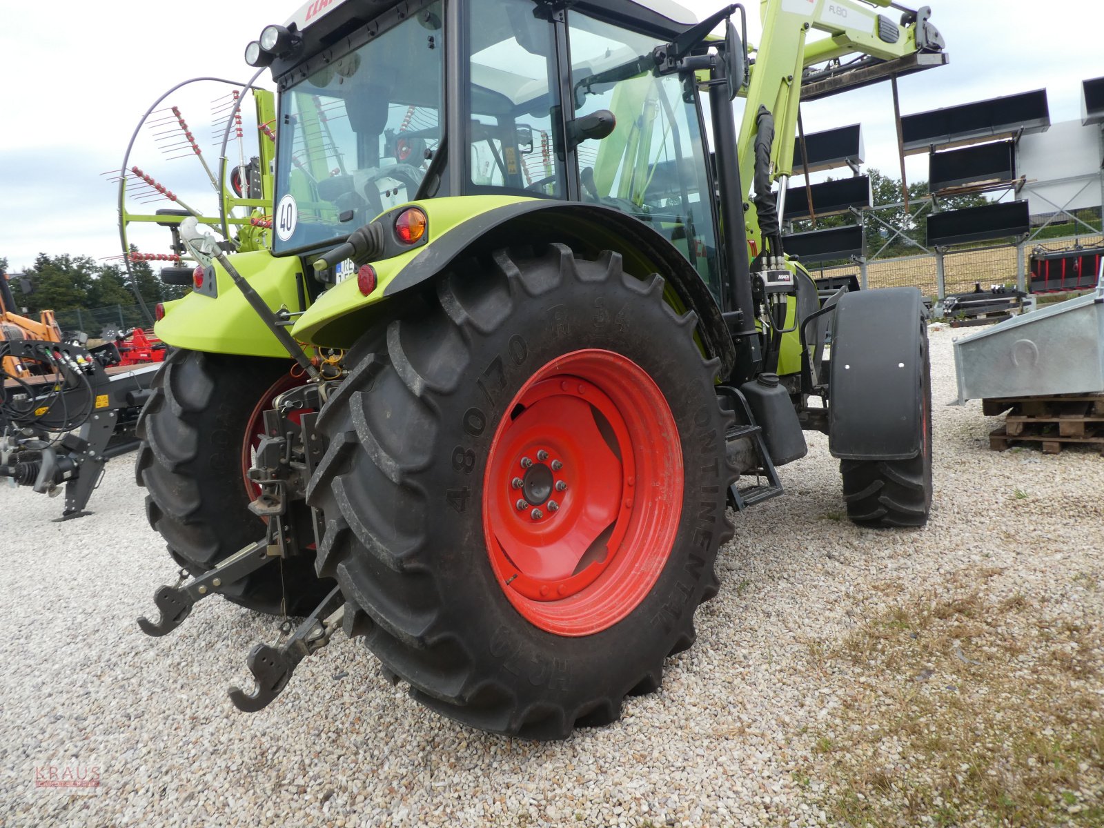 Traktor a típus CLAAS Axos 320, Gebrauchtmaschine ekkor: Geiersthal (Kép 4)