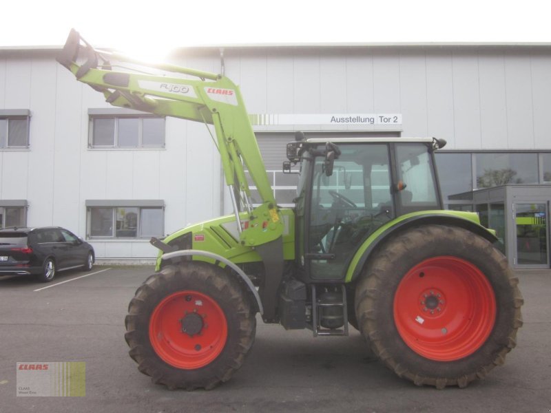 Traktor des Typs CLAAS AXOS 340 CX, Frontlader FL 100, Klima, Druckluft,, Gebrauchtmaschine in Molbergen (Bild 2)