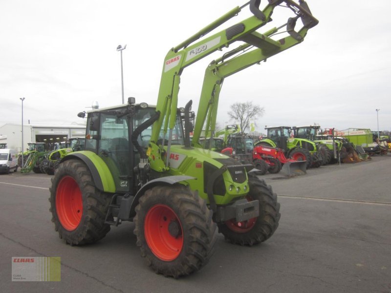 Traktor van het type CLAAS AXOS 340 CX, Frontlader FL 100, Klima, Druckluft,, Gebrauchtmaschine in Molbergen (Foto 9)