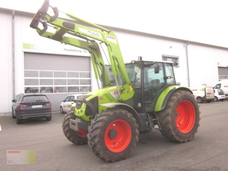 Traktor van het type CLAAS AXOS 340 CX, Frontlader FL 100, Klima, Druckluft, Gebrauchtmaschine in Molbergen (Foto 1)