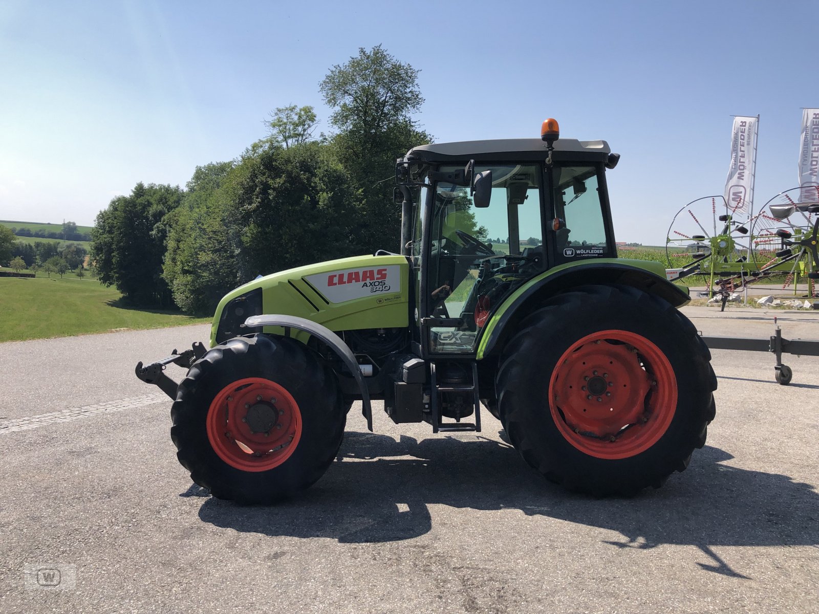 Traktor van het type CLAAS Axos 340 CX, Gebrauchtmaschine in Zell an der Pram (Foto 7)