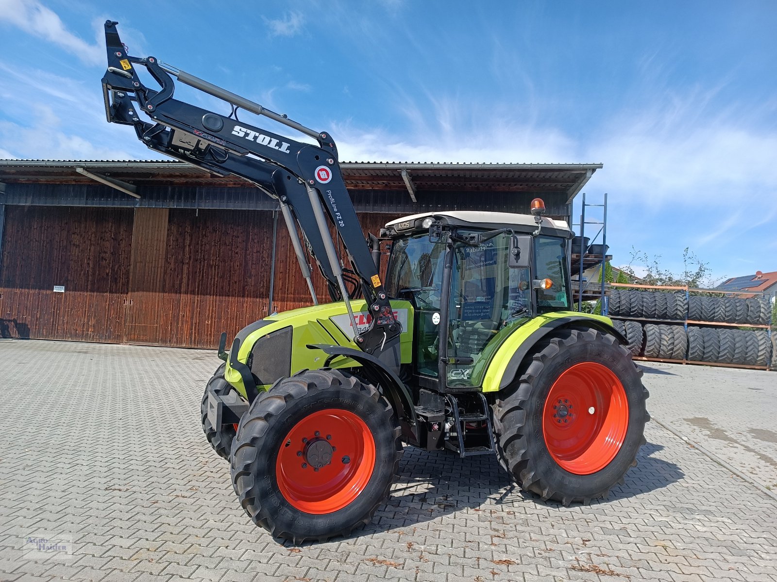 Traktor typu CLAAS Axos 340 CX, Gebrauchtmaschine w Moosthenning (Zdjęcie 3)