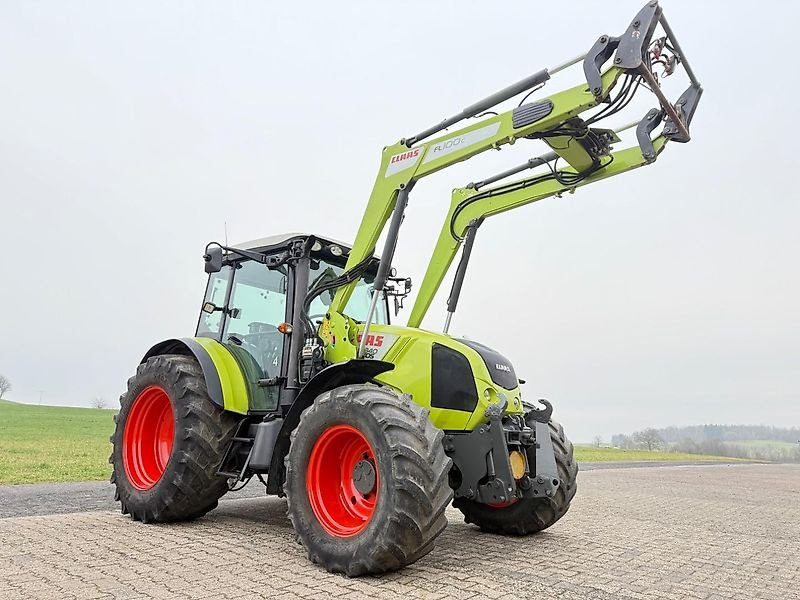 Traktor Türe ait CLAAS AXOS 340 mit Frontlader, Gebrauchtmaschine içinde Steinau  (resim 1)