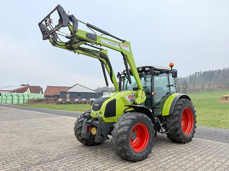 Traktor Türe ait CLAAS AXOS 340 mit Frontlader, Gebrauchtmaschine içinde Steinau  (resim 8)