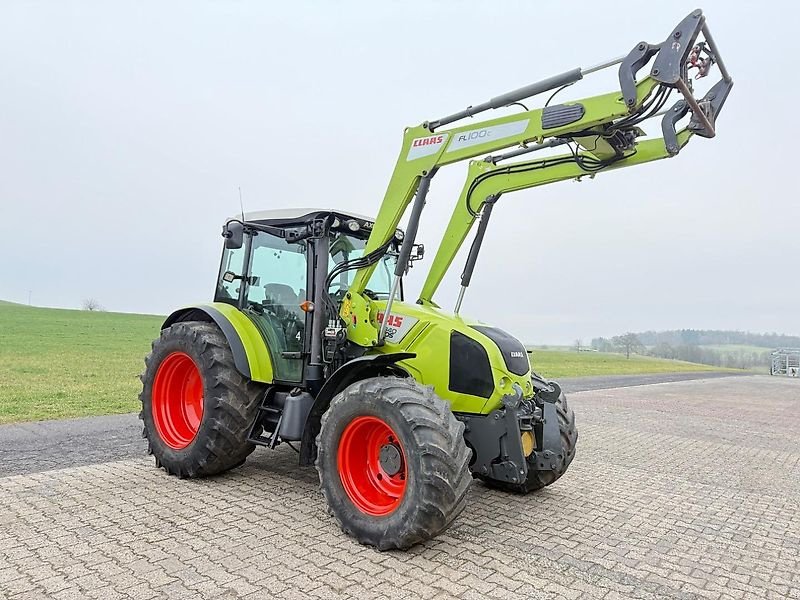 Traktor Türe ait CLAAS AXOS 340 mit Frontlader, Gebrauchtmaschine içinde Steinau  (resim 2)