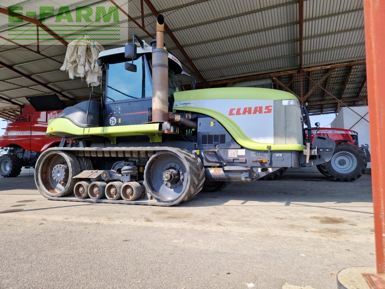 Traktor des Typs CLAAS Cat Challenger 75E, Gebrauchtmaschine in Hamburg (Bild 1)