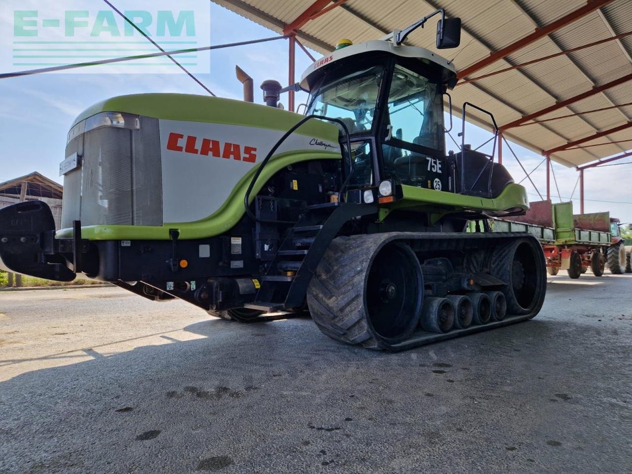 Traktor des Typs CLAAS Cat Challenger 75E, Gebrauchtmaschine in Hamburg (Bild 7)