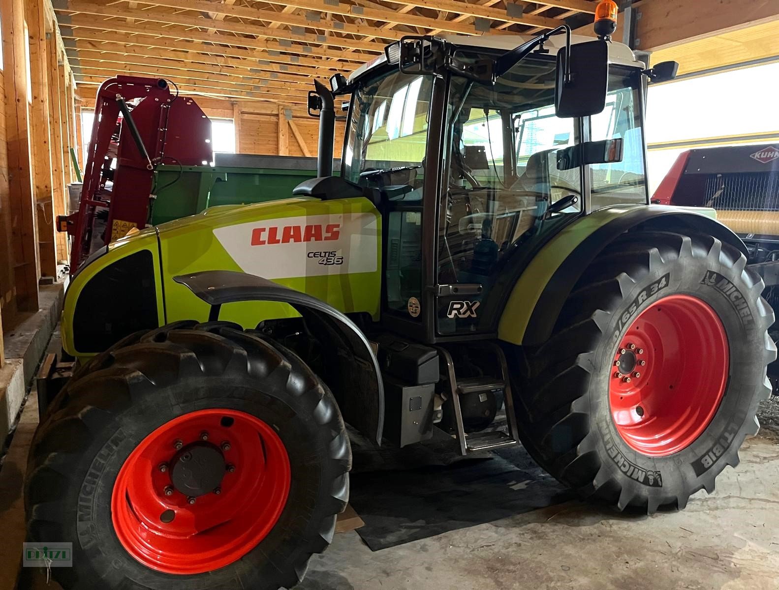 Traktor Türe ait CLAAS Celtis 436 RX Comfort, Gebrauchtmaschine içinde Bruckmühl (resim 1)