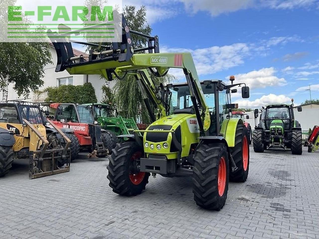 Traktor typu CLAAS celtis 446 plus rx + mailleux mx40-85, Gebrauchtmaschine w DAMAS?AWEK (Zdjęcie 2)