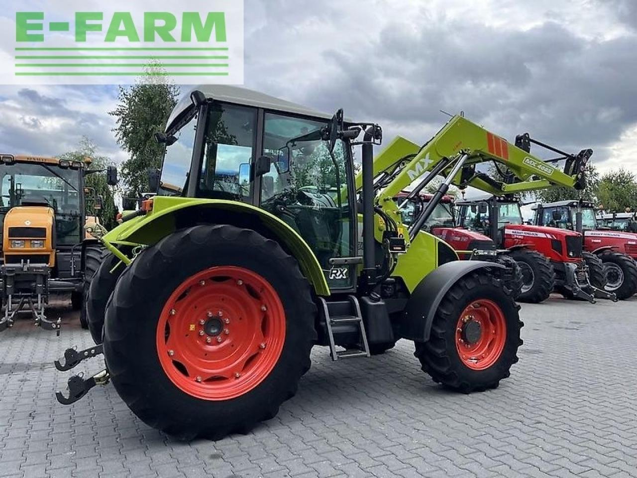 Traktor typu CLAAS celtis 446 plus rx + mailleux mx40-85, Gebrauchtmaschine w DAMAS?AWEK (Zdjęcie 5)