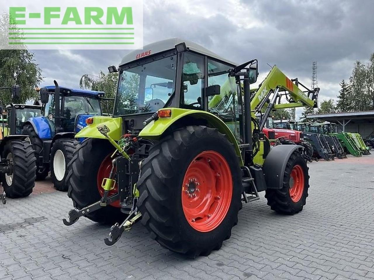 Traktor typu CLAAS celtis 446 plus rx + mailleux mx40-85, Gebrauchtmaschine w DAMAS?AWEK (Zdjęcie 7)